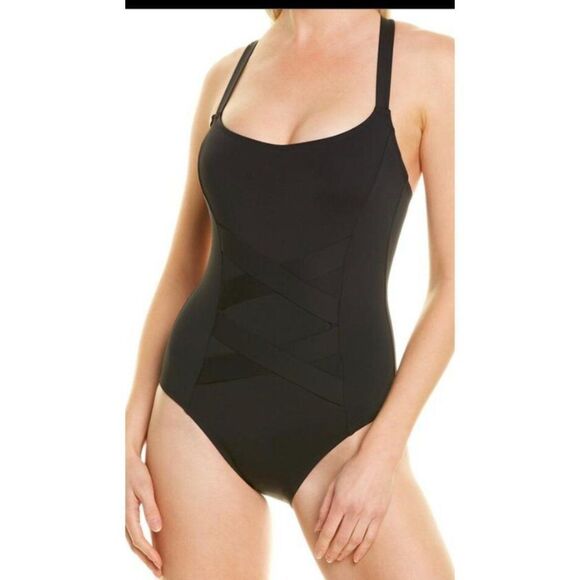 La Blanca Mio Sz 6 Women's One Piece Swimsuit - Picture 2 of 12